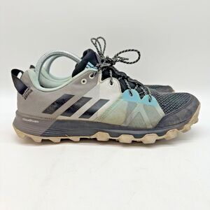 adidas Kanadia 8.1 TR  Trail Running Shoes Women's 9 Blue Black Low Top Lace Up